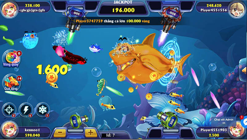 Tải game bắn cá ăn xu trên máy tính giúp người chơi có thể tận hưởng tựa game